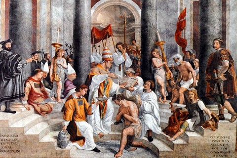 le-pape-sylvestre-qui-baptise-constantin